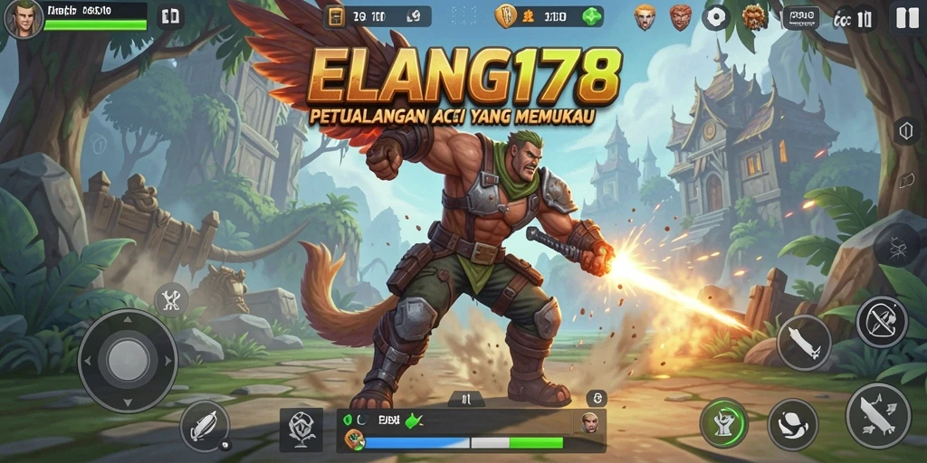 Tangkapan layar gameplay ELANG178 yang penuh aksi dan seru.