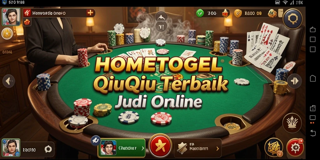 Screenshot gameplay QiuQiu HOMETOGEL yang mengasyikkan.