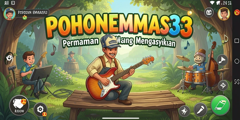 Tampilan gameplay POHONEMAS33 yang seru dan interaktif.