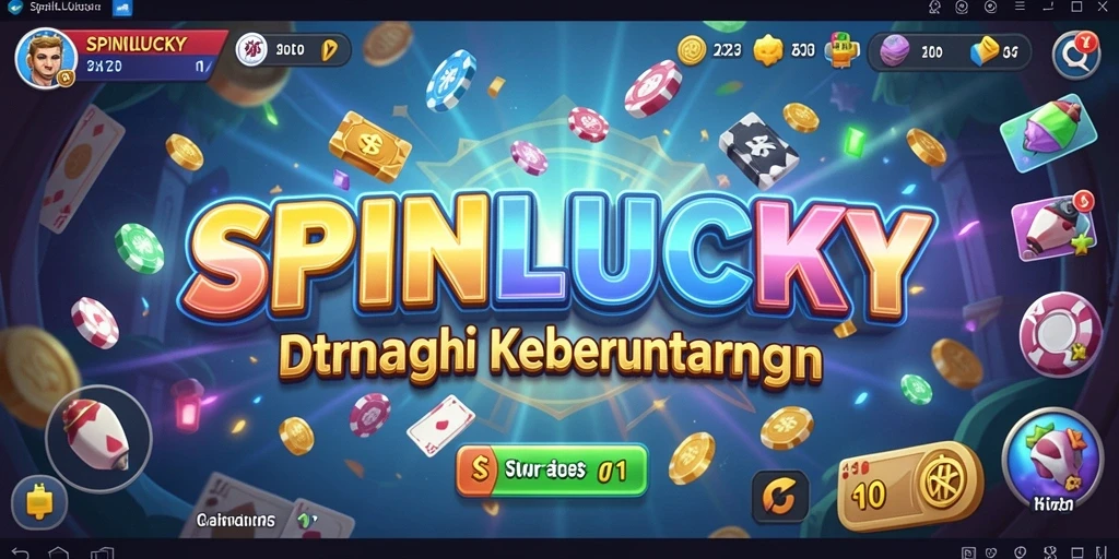 Tampilan gameplay mendebarkan di SPINLUCKY dengan strategi cerdas.